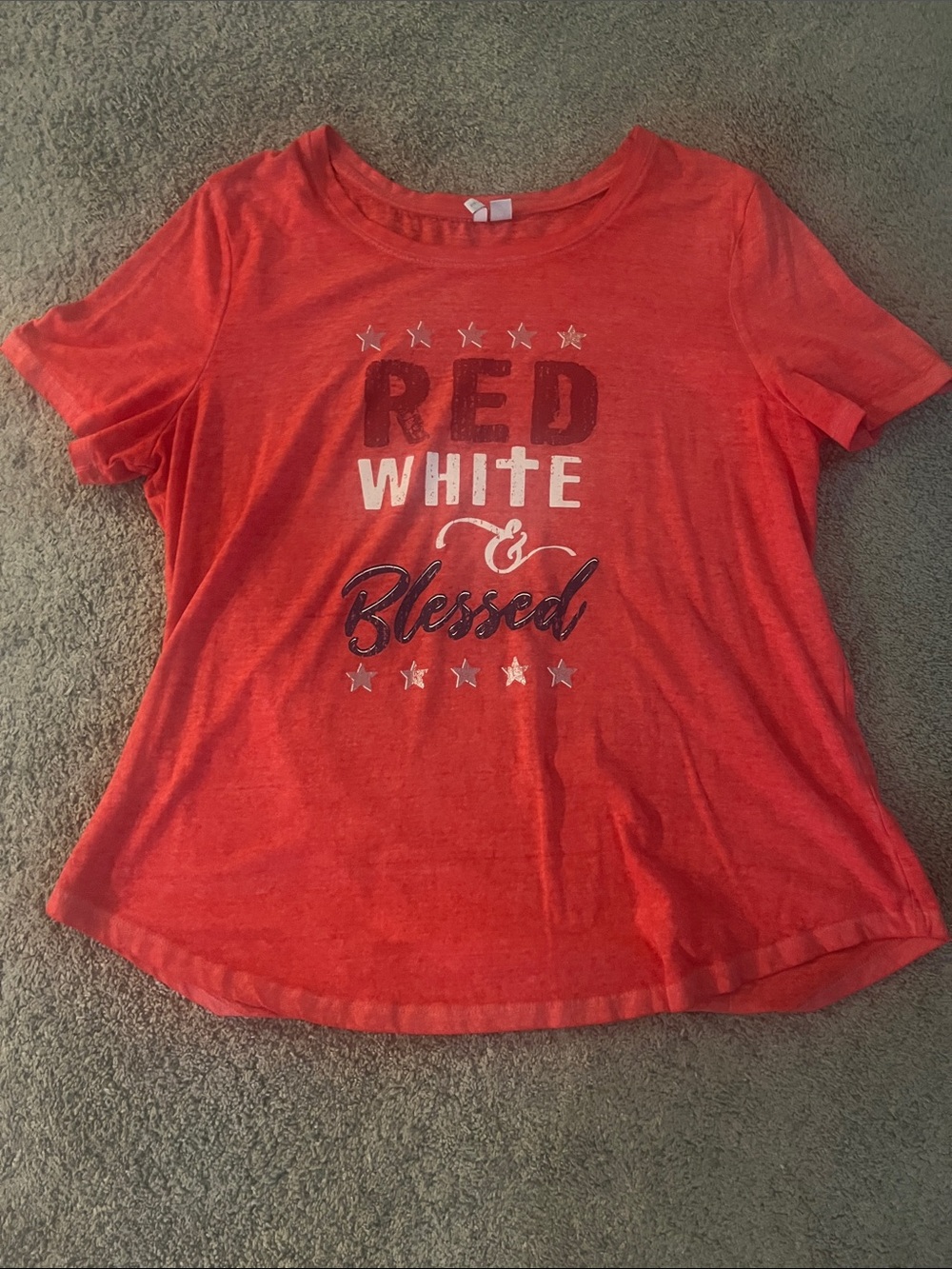 Cato Patriotic Shirt-Size XL